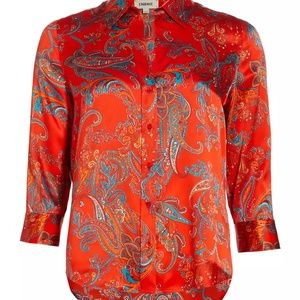 L'Agence Dani Printed Blouse